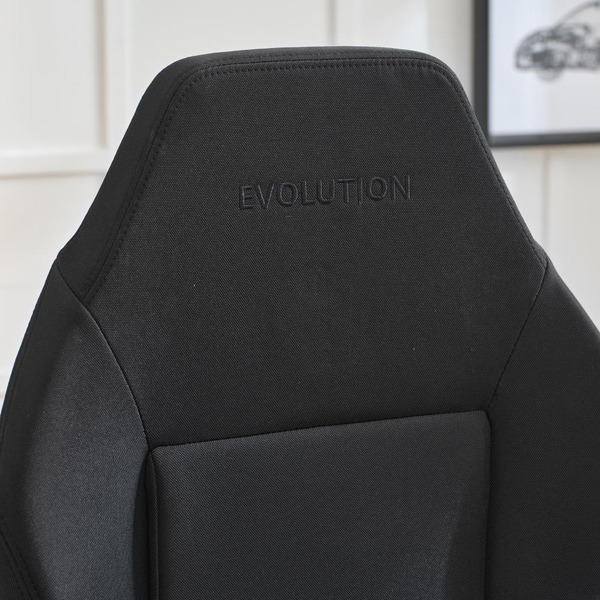 Игровое кресло EVOLUTION TITAN FABRIC Black