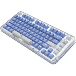 Клавиатура Logitech Alto Keys K75M 920-013301 (белый/синий, с гравировкой)