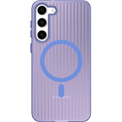 Задняя накладка CASE Translucent Strip Samsung Galaxy S23 Plus, синий