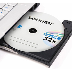 Комплект дисков CD-R Sonnen 700Mb 52x 100шт (513533)