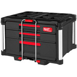 Ящик для инструментов Milwaukee PackOut 2+1 с выдвижными отсеками (4932493190)
