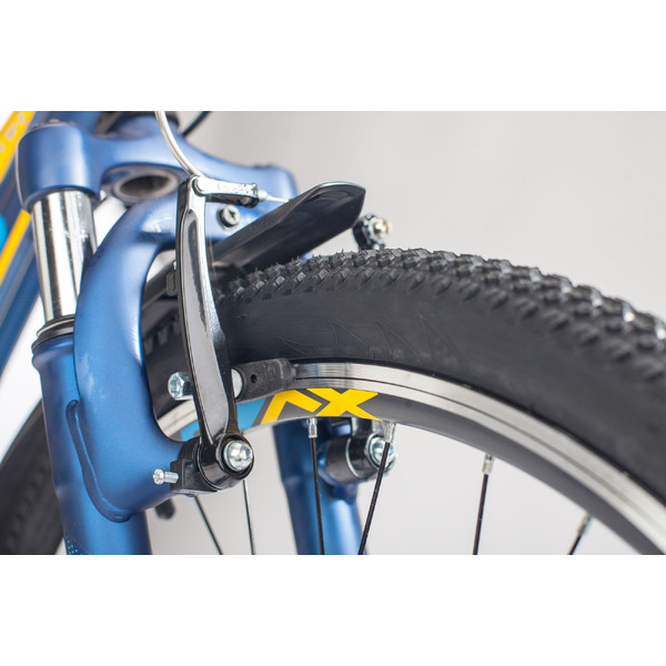 Велосипед Stels Navigator 410 V 24 21-sp V010 (синий/желтый)