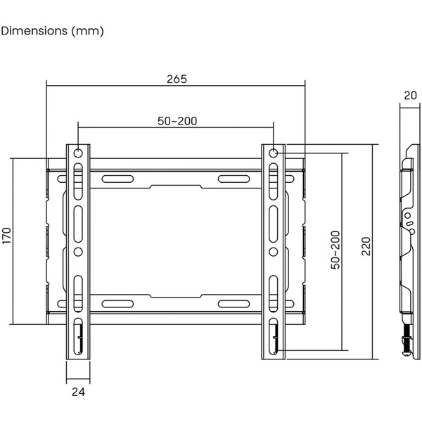 Кронштейн для телевизора SONNEN 455948