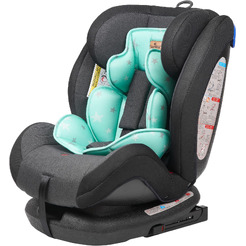 Автокресло Lorelli Corsica Izofix Black Green Stars