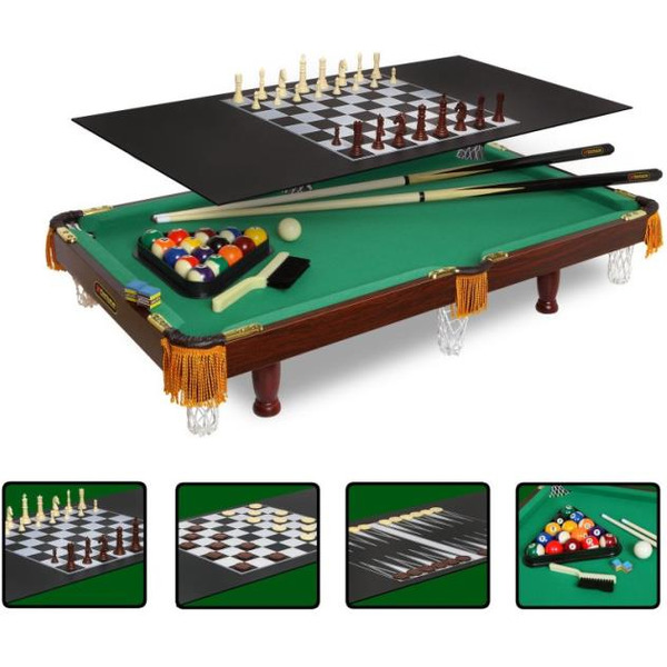 Бильярдный стол Fortuna Пул 3фт 4в1 07736