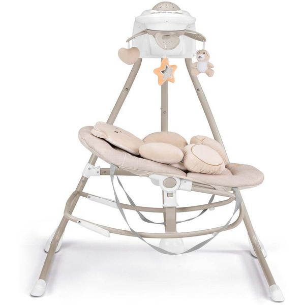 Шезлонг-люлька (качели) CAM GIRONANNA EVO (0-9кг), лунный медведь S347/260