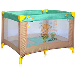 Манеж LORELLI Play Beige&Green Honey Bear