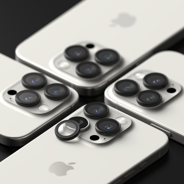 Защитное стекло RINGKE CAMERA FRAME PROTECTOR для IPHONE 16 PRO / 16 PRO MAX BLACK (2шт)