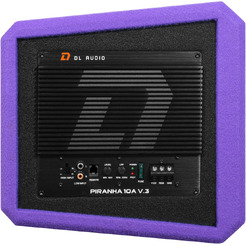 Корпусной активный сабвуфер DL Audio Piranha 10A Purple V.3