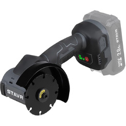 Угловая шлифмашина STAVR SAG 18BL-76V (без АКБ и ЗУ)