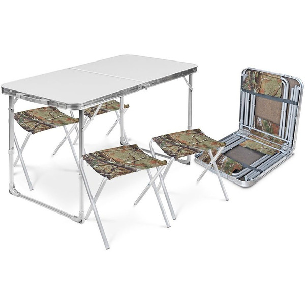 Комплект складной мебели Ника ССТ-К2 (металлик/хант)