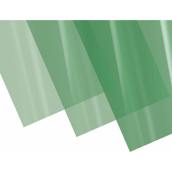 Пластиковая обложка для переплета BRAUBERG A4 150 мкм 100 шт 530828 (прозрачный/зеленый)