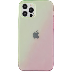 Бампер Bingo Gradient для APPLE iPhone 12 Зеленый с красным