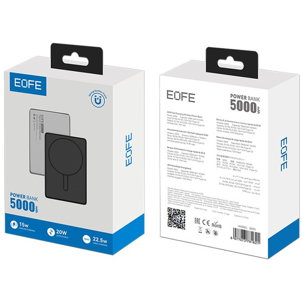 Внешний аккумулятор EOFE G053 5000mAh (черный)