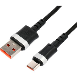 Кабель Cablexpert USB Type-C - USB Type-A CCP-USB2-AMCM-66W-1M (1 м, черный)