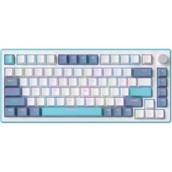 Клавиатура JEGG ZA82 White Navy Blue (OUTEMU Orange)
