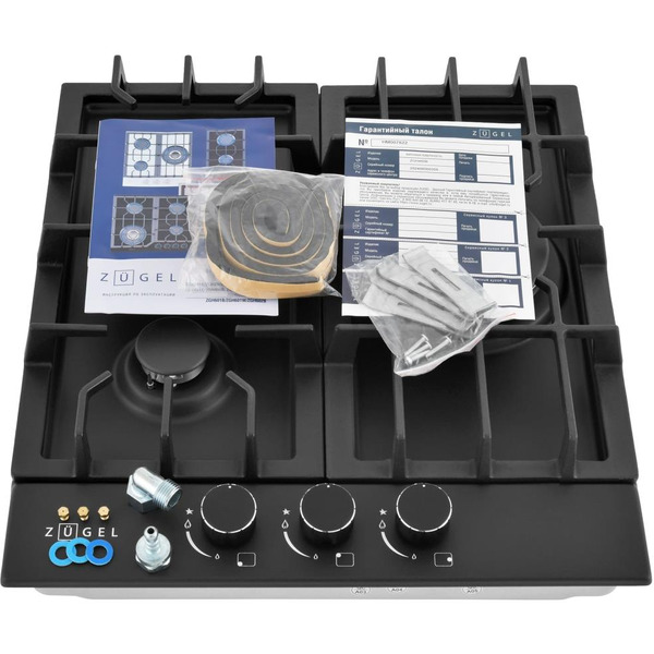 Варочная поверхность газовая ZUGEL ZGH450B