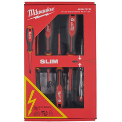 Набор отверток + тестер напряжения Milwaukee 4932478737 (VDE PZ/SL)