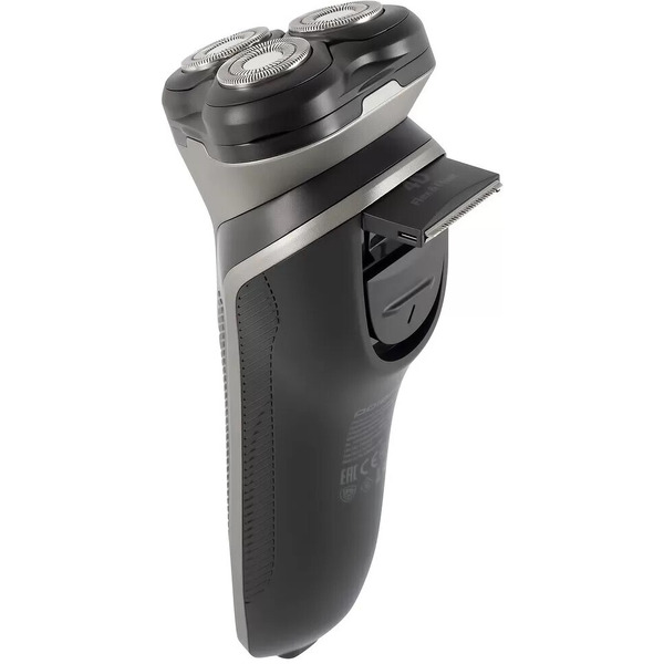 Бритва электрическая POLARIS PMR 0420R flex&float 4D PRO (черный/серебряный)