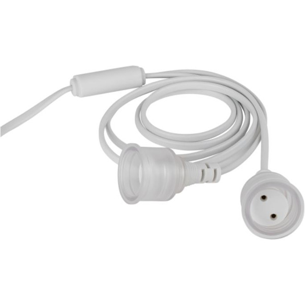 Патрон ЭРА FITO-Holder G13 IP65 mini для ламп FITO до 600 мм 2хG13 с выключателем и вилкой 1.5 м