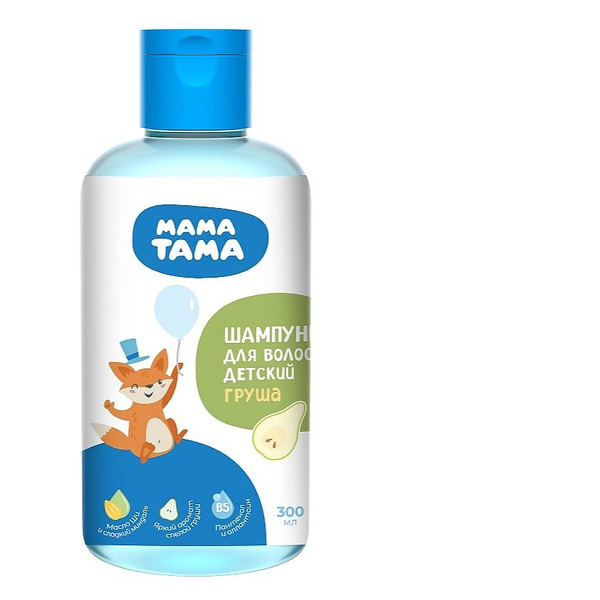Шампунь для волос МАМА ТАМА детский Груша 300мл