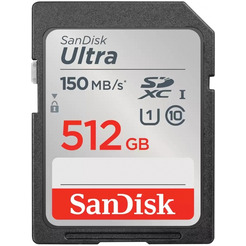 Карта памяти SanDisk Ultra SDXC SDSDUNC-512G-GN6IN 512GB