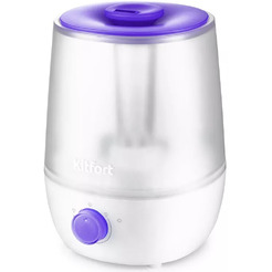 Увлажнитель воздуха Kitfort KT-2842-1 (бело-фиолетовый)