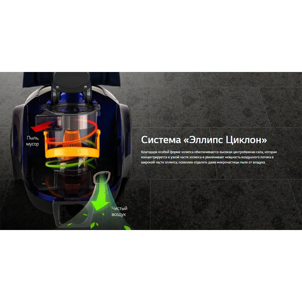 Пылесос LG VC5316NNTS