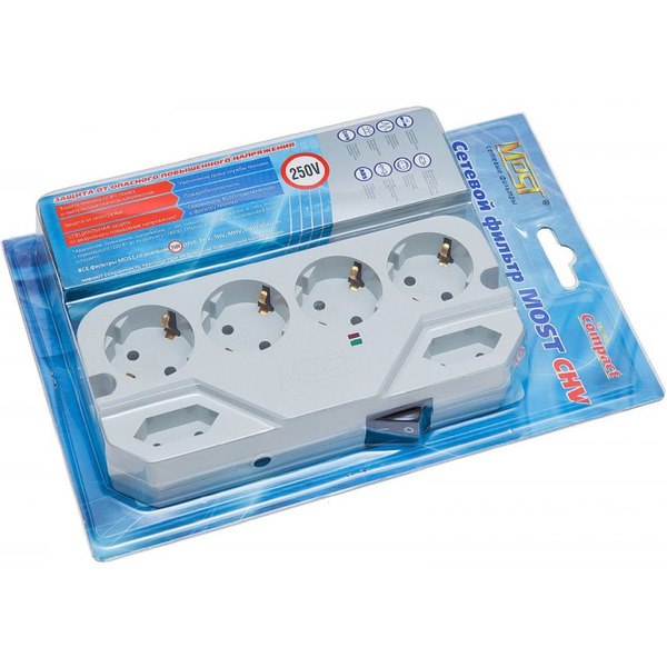 Сетевой фильтр Most CHV 5м (белый)