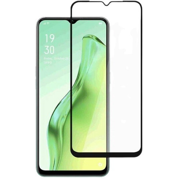 Защитное стекло Bingo Full Silkprint для REALME C30/C31/C35 Черное