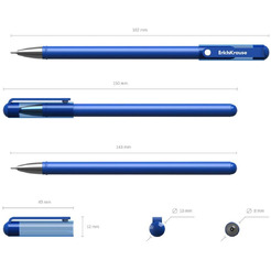 Набор гелевых ручек Erich Krause G-Tone Stick Original 39519 (2 шт)