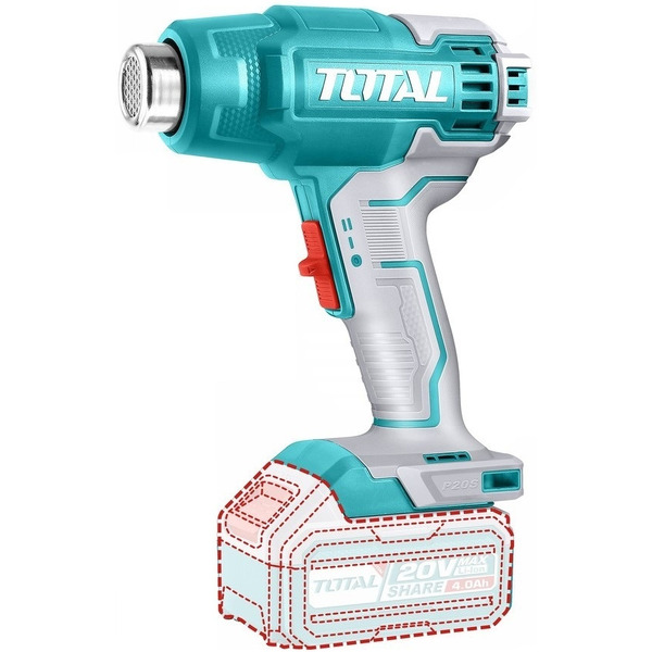 Фен строительный Total TBLI20025 (с 1-им АКБ и ЗУ)