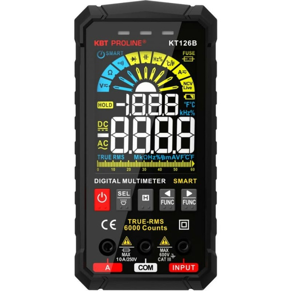 Мультиметр цифровой КВТ 86329 KT 126В серия PROLINE