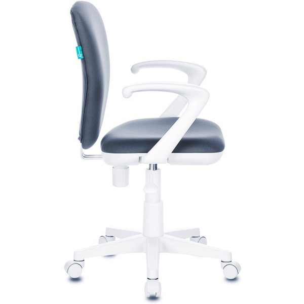 Кресло детское Бюрократ KD-W10AXSN (серый 26-25/пластик белый)