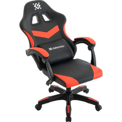 Игровое кресло Defender Runa (черный/красный)