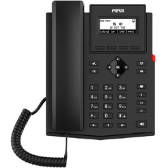 Телефон IP Fanvil X301 черный