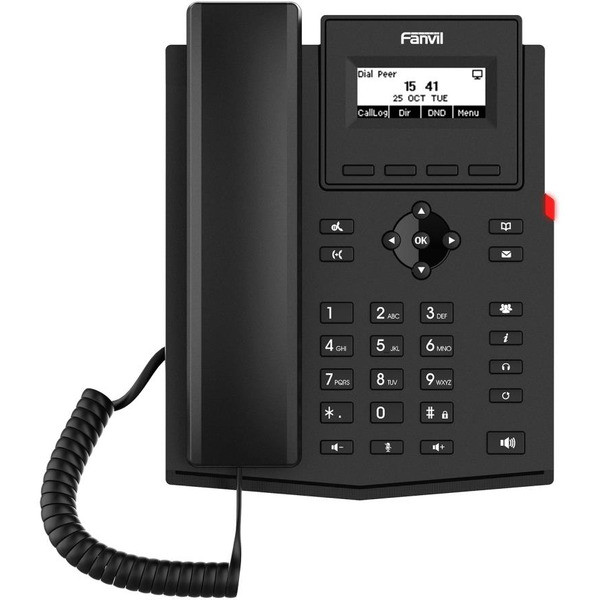 Телефон IP Fanvil X301 черный