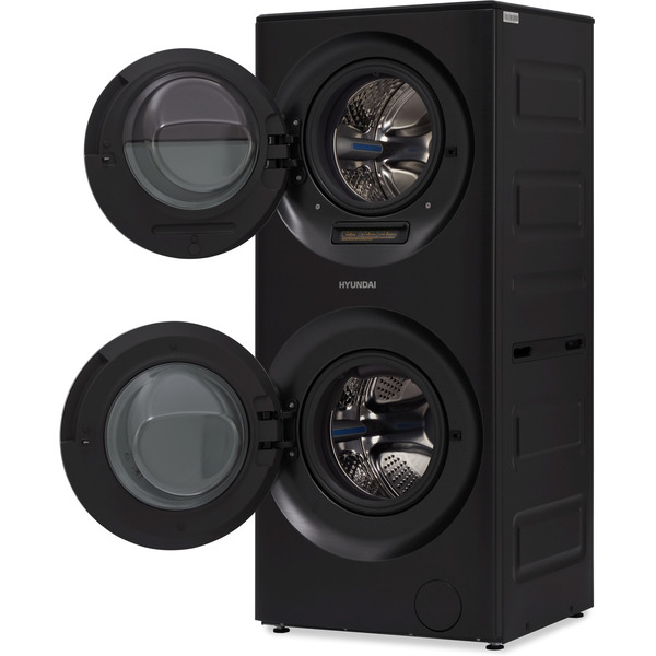 Стирально-сушильная машина Hyundai WMD9423 (темно-серебристый)