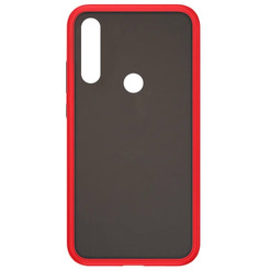 Накладка CASE Acrylic для Huawei P40 lite E / Y7P / Honor 9C (красный)