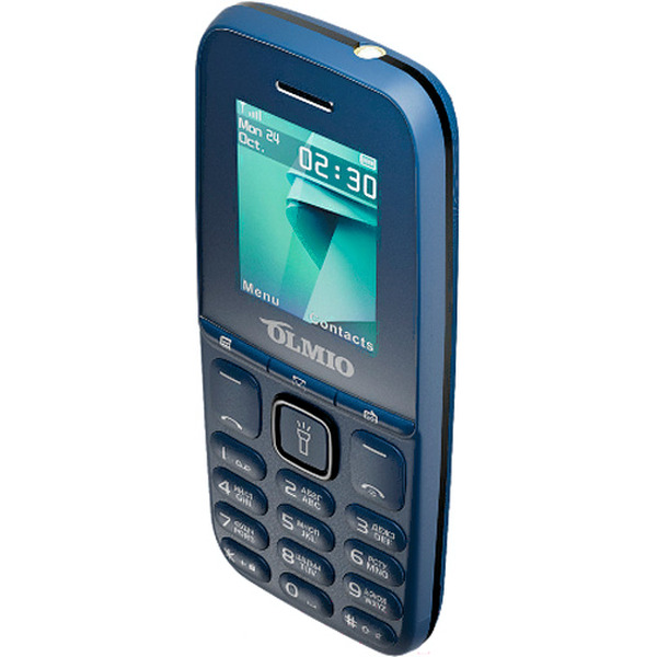 Кнопочный телефон Olmio A15 (синий)