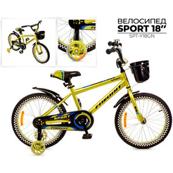 Детский велосипед Favorit Sport 18 SPT-Y18GN (зеленый)