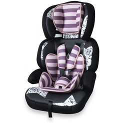 Детское автокресло LORELLI JUNIOR PREMIUM 9 - 36 кг Pink Black Stars