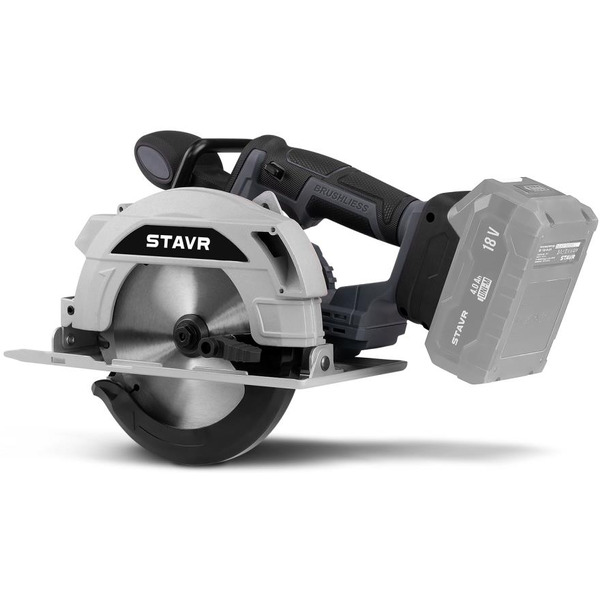 Циркулярная пила STAVR SCW 18BL-165 (без АКБ и ЗУ)
