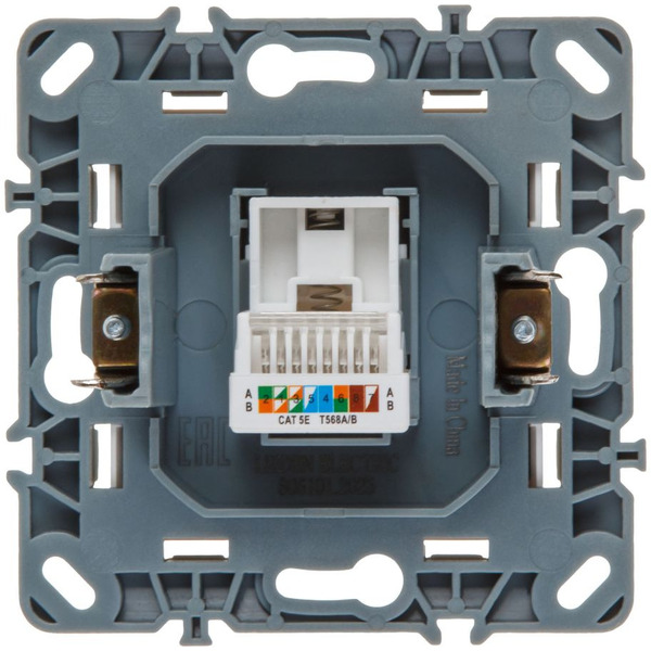 Розетка компьютерная Leiden Electric Steen 806101