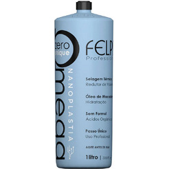 Маска Felps для выпрямления волос OMEGA ZERO UNIQUE NANOPLASTIA SENSITIVE, 1000 мл