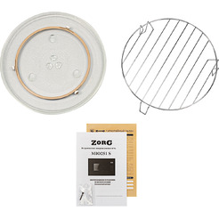 Микроволновая печь ZORG MIO251 S (белый)