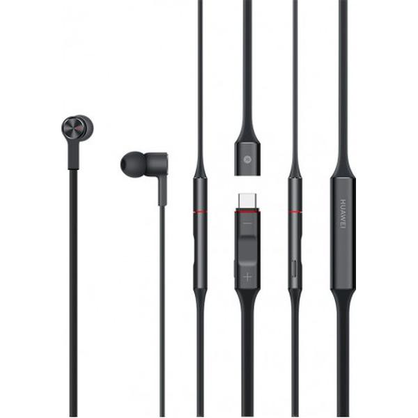Наушники Huawei FreeLace (черный)
