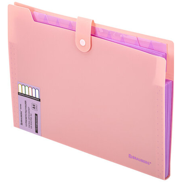 Папка BRAUBERG Extra 271931 (персиковый)