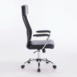 Кресло Brabix Flight EX-540 (кожзам, черный)