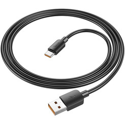 Зарядный кабель Hoco X96 100W USB Type-A - USB Type-C (1 м, черный)